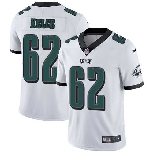 Nike Philadelphia Eagles #62 Jason Kelce White NFL Vapor Untouchable Limited Jersey,We sell and wholesale Nike Philadelphia Eagles #62 Jason Kelce White NFL Vapor Untouchable Limited Jersey on line form chian!